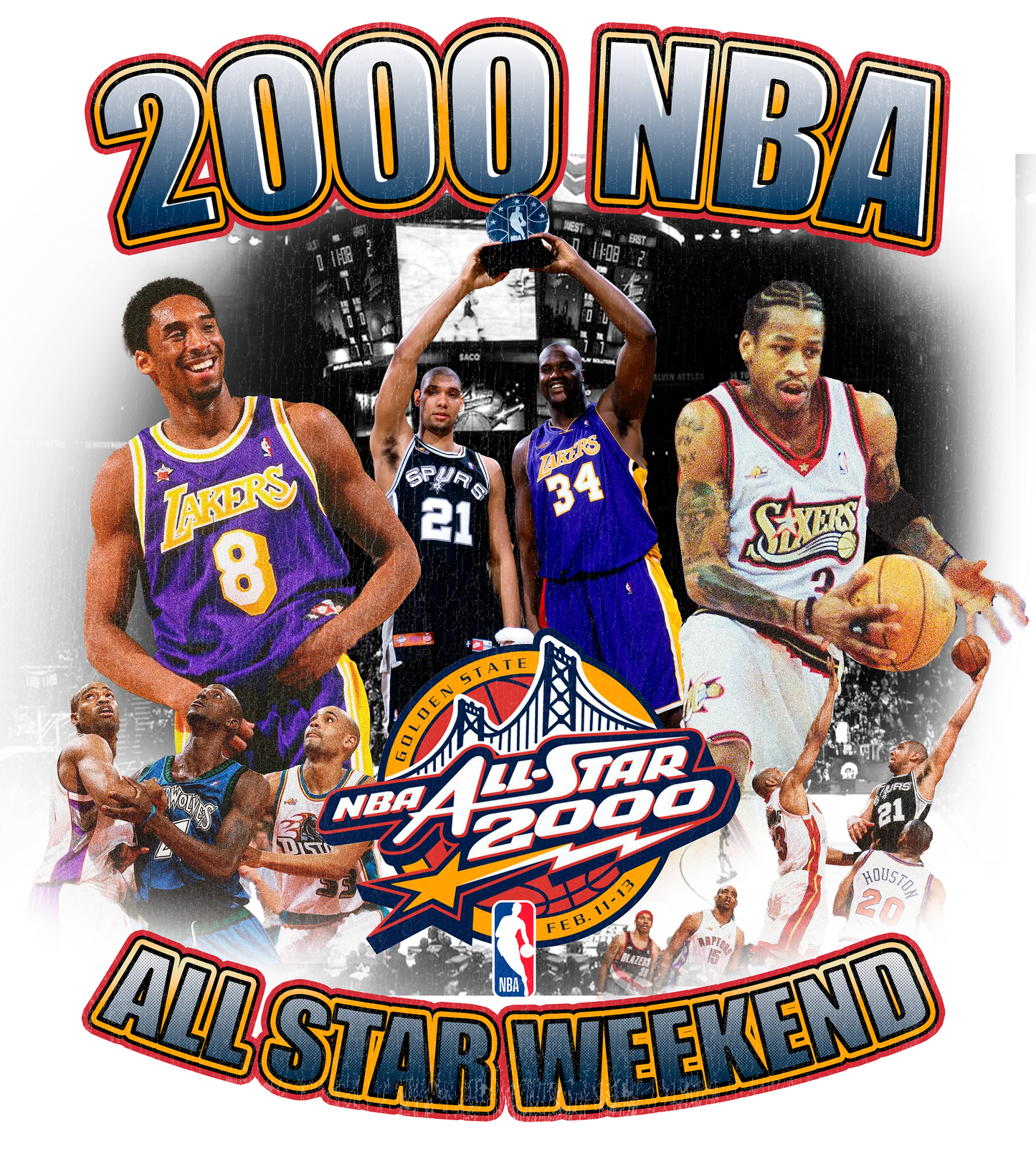 2000 NBA ASG T-Shirt